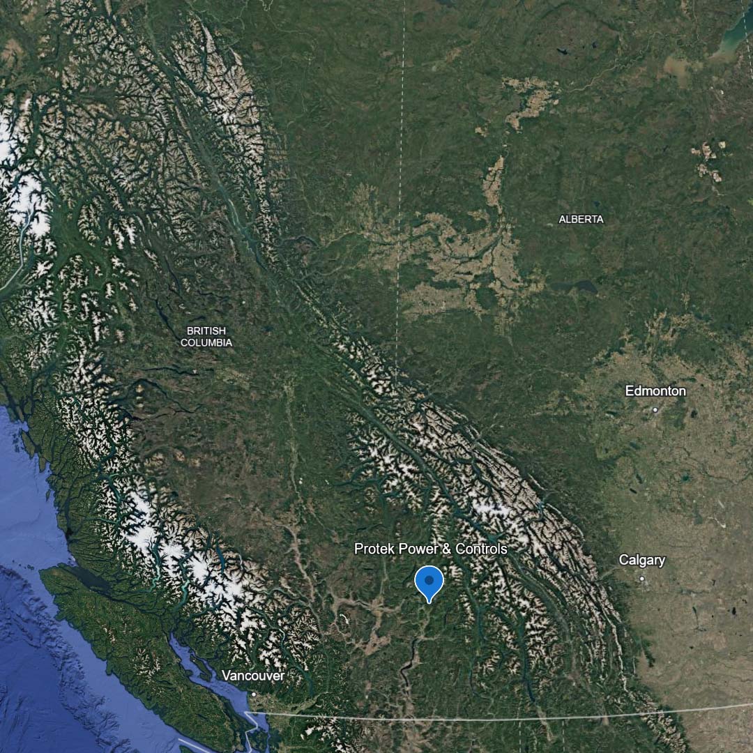 Nestled in the beautiful Shuswap region of British Columbia, Protek Power & Controls Ltd. takes pride in supporting local customers while being fully prepared to travel wherever our expertise is needed. Our consulting, advisory, design, and supply services extend across Western Canada, ensuring top-quality solutions for clients near and far.